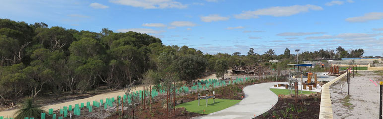 New Park at Wentworth West takes shape